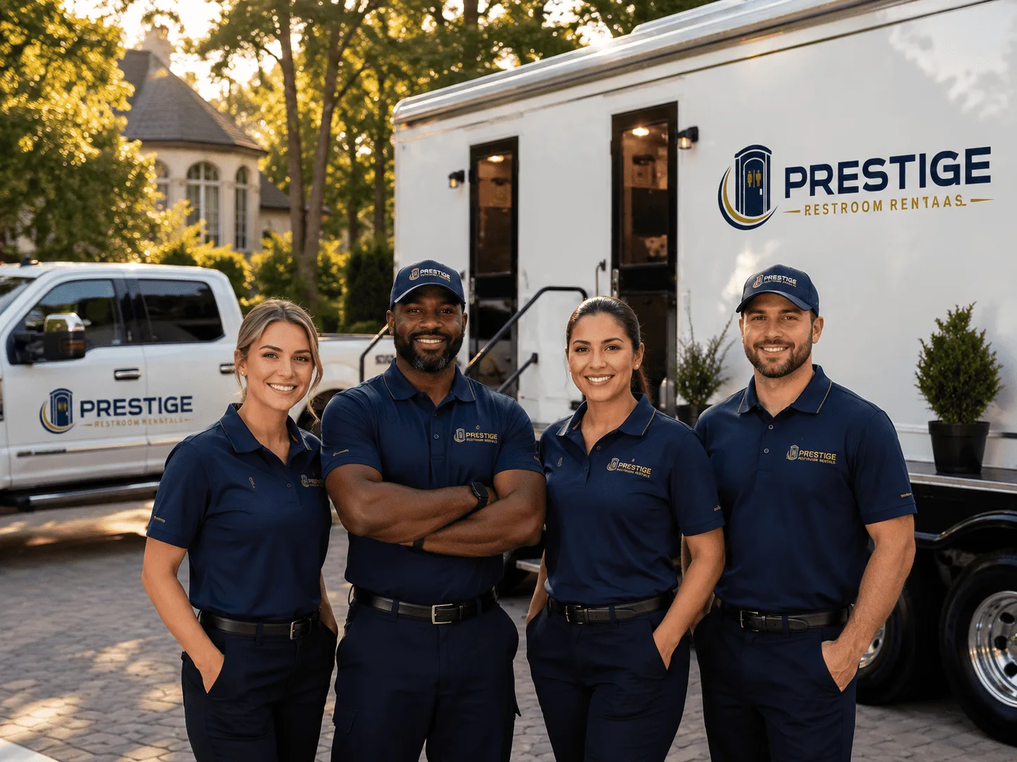 Trusted Luxury Portable Restrooms company in Roebling, NJ